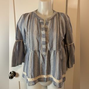 Knox Rose tunic style blouse/top sz medium